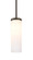 Friz One Light Pendant in Bronze (74|1TT-FRIZOG-BR)