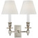 French Library Two Light Wall Sconce in Polished Nickel (268|S 2212PN-L2)