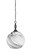 Eleganté One Light Pendant in Matte Black (200|82-MB-4399)