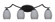 Zilo Four Light Bath Bar in Matte Black (200|554-MB-4022)