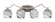 Zilo Four Light Bath Bar in Graphite (200|554-GP-4819)