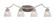 Zilo Four Light Bath Bar in Graphite (200|554-GP-4760)