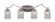 Zilo Four Light Bath Bar in Graphite (200|554-GP-3002)