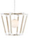 Bastian Collection One Light Pendant in Sugar White/Sandstone (142|9000-0957)