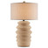 Kavala Collection One Light Table Lamp in Natural/Satin Black (142|6000-0798)