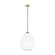 Kapoor LED Pendant in Clear/Natural Brass (182|700TDKPR13CNB-LED927)