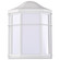 LED Cage Lantern Fixture in White (72|62-1396)