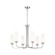 Truby Six Light Chandelier in Polished Nickel (12|52480PN)