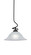 Capri One Light Pendant in Matte Black (200|900-MB-53615)
