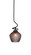 Capri One Light Pendant in Matte Black (200|900-MB-4922)