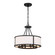 Bryant Four Light Chandelier in Black Forged (60|BRY-8004-BF)