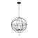 Solaris Six Light Chandelier in Black (60|9226-BK)