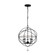 Solaris Five Light Mini Chandelier in Black (60|9224-BK)