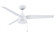 PC/DC NL 52''Ceiling Fan in Matte White (26|FPD7617MWW)