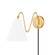 Onda One Light Wall Sconce in Aged Brass (428|HL699101-AGB)
