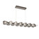 Pebble LED Linear Suspension in Graphite (404|PLB0079-48-GP-PC-CA1-L1)