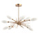 Fiori LED Chandelier in Novel Brass (404|PLB0071-0A-NB-WL-001-L3)