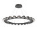 Pebble LED Chandelier in Graphite (404|CHB0079-48-GP-PC-CA1-L3)