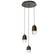 Pebble LED Pendant in Flat Bronze (404|CHB0079-03-FB-PC-C01-L1)
