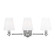 Paisley Three Light Vanity in Polished Nickel (454|AV1003PN)