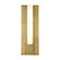 Kismet LED Vanity in Vintage Brass/Alabaster (452|WV322114VBAR)