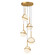 Globo LED Pendant in Brushed Gold (452|MP301005BG)
