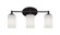 Capri Three Light Bath Bar in Matte Black (200|5913-MB-310)