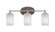 Capri Three Light Bathroom Lighting in Brushed Nickel (200|5913-BN-531)