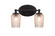 Capri Two Light Bathroom Lighting in Matte Black (200|5912-MB-4253)