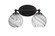 Capri Two Light Bath Bar in Matte Black (200|5912-MB-4109)
