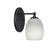 Capri One Light Wall Sconce in Matte Black (200|5911-MB-615)