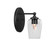 Capri One Light Wall Sconce in Matte Black (200|5911-MB-210)