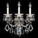 La Scala Three Light Wall Sconce in Heirloom Bronze (53|5002-76)