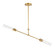 Equilibrium LED Pendant in Natural Aged Brass (16|26372CLNAB)