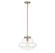 One Light Pendant in Natural Brass (446|M7022NB)