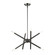 Soho Eight Light Chandelier in Black Chrome (107|46774-46)