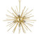 Tribeca Seven Light Chandelier in Soft Gold w/Polished Brass (107|46175-33)