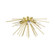 Tribeca Four Light Flush Mount in Soft Gold w/Polished Brass (107|46170-33)