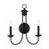 Estate Two Light Wall Sconce in Black (107|42682-04)
