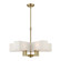Rubix Five Light Chandelier in Antique Brass (107|42665-01)