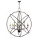 Aria 12 Light Foyer Chandelier in Bronze w/Antique Brass Finish Candles (107|40909-07)