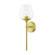 Willow One Light Vanity Sconce in Satin Brass (107|17471-12)