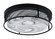 Flush Mounts Four Light Flush Mount in Matte Black (200|818-MB-9)