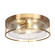 Flush Mounts Three Light Flush Mount in New Age Brass (200|816-NAB-0)