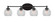 Capri Four Light Bathroom Lighting in Brushed Nickel (200|5914-MB-4100)
