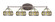 Capri Four Light Bathroom Lighting in Brushed Nickel (200|5914-BN-9485)