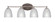 Capri Four Light Bathroom Lighting in Brushed Nickel (200|5914-BN-500)
