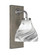 Oxbridge One Light Wall Sconce in Graphite & Painted Distressed Wood-look (200|1771-GPDW-4769)