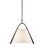 Frey Collection One Light Pendant in Satin Black/Brushed Brown (142|9000-0951)