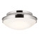 Bretta Three Light Flush Mount in Polished Nickel (12|52545PN)